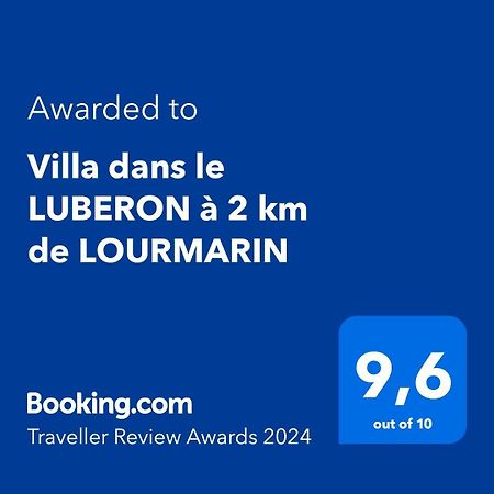 Villa Dans Le Luberon A 2 Km De Lourmarin Lauris Exterior foto